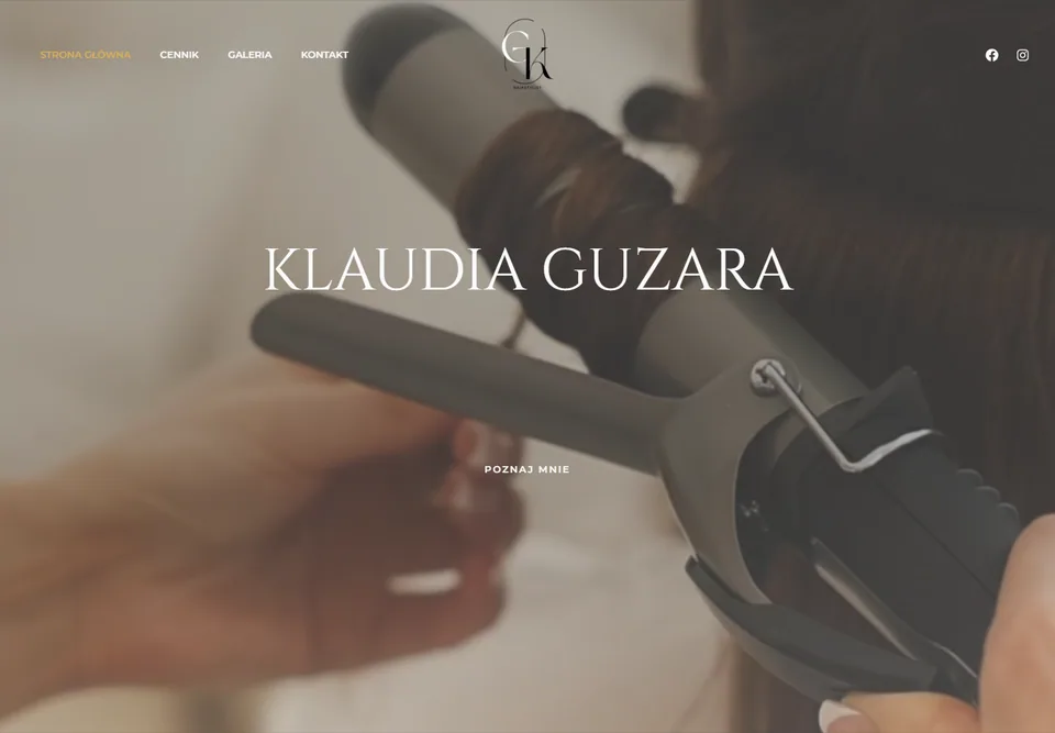 Klaudia Guzara website