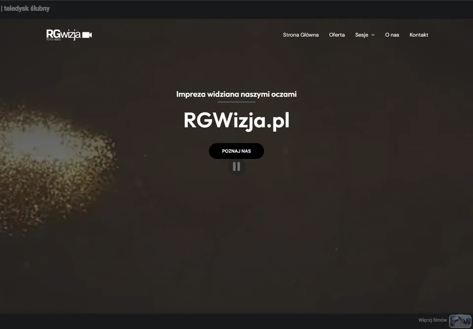 Preview of the RG Wizja website